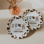 Assiettes En Carton Premier Rodéo Western Cowboy 1er Anniversaire Papi<br><div class="desc">Premier Rodeo western cowboy thème de la fête du 1er anniversaire.</div>