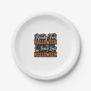 Assiettes En Carton Prêt pour Halloween depuis le dernier Halloween Vi