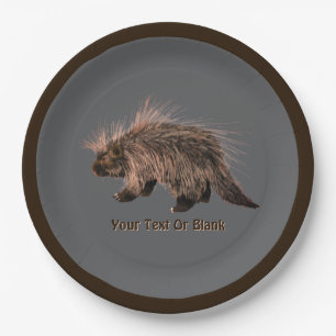 Assiettes En Carton Prickly Porky