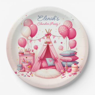 Assiettes En Carton Princesse Teepee & Coussin Stwood Anniversaire