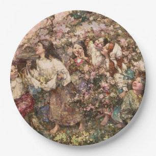 Assiettes En Carton Printemps (par Edward Atkinson Hornel)