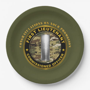 Assiettes En Carton Promotion du premier lieutenant 1LT