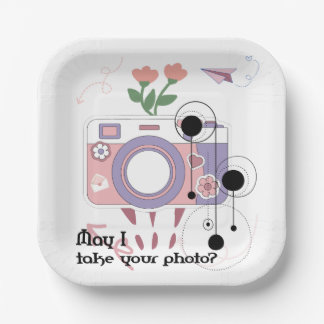 Assiettes En Carton Puis-je prendre votre photo ?