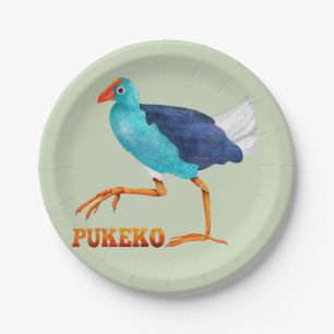 Assiettes En Carton Pukeko