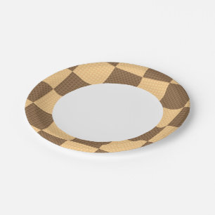 Assiettes En Carton Quatre gaufres
