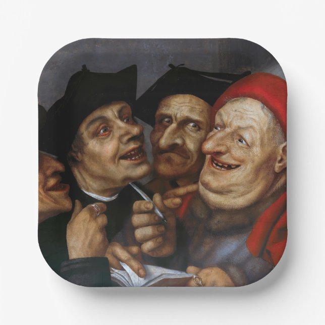 Assiettes En Carton Quentin Matsys - Accord d'achat (Recto)