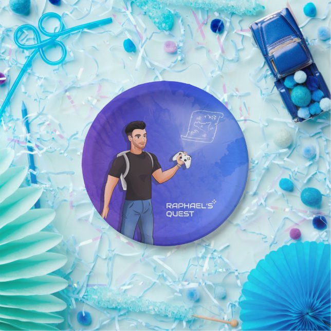 Assiettes En Carton Quête de Raphael - chaîne Youtube officielle (Fête)