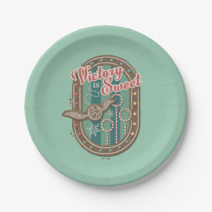 Assiettes En Carton QUIDDITCH™ Victory est Sweet Holiday Cookie Graphi