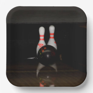 Assiettes En Carton Quille de bowling