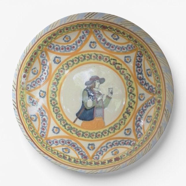 Assiettes En Carton Quimper neuf avancent la plaque à papier - été (Devant)