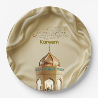 Assiettes En Carton Ramadan Kareem