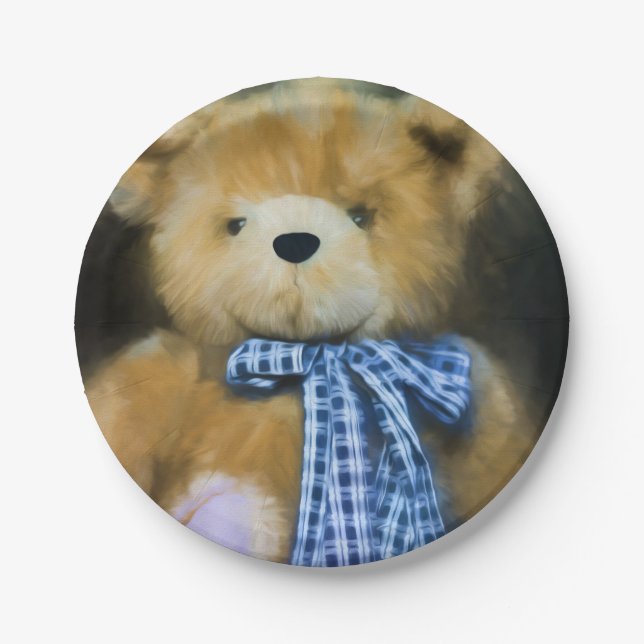 Assiettes En Carton Randolph - Fuzzy Wuzzy (Devant)