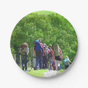 ASSIETTES EN CARTON RANDONNÉE