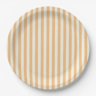 Assiettes En Carton Rayures