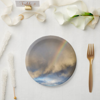 Assiettes En Carton rébellion arc-en-ciel