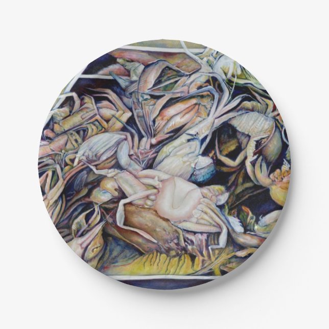 Assiettes En Carton Réfléchir hors de la boîte (Devant)