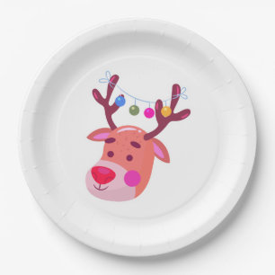 Assiettes En Carton Reinder