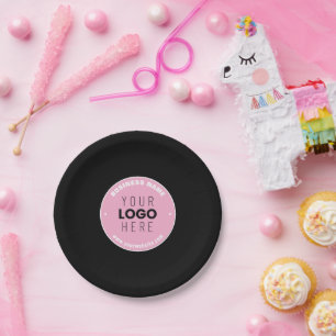 Assiettes En Carton Remplacement et modification faciles du logo   Ros