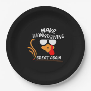 Assiettes En Carton Rendre sa grandeur à Thanksgiving, drôle mème de T
