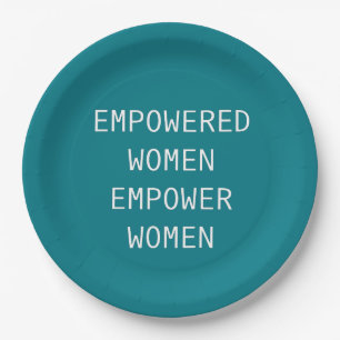 Assiettes En Carton Renforcement de l'autonomie des femmes Cool RBG