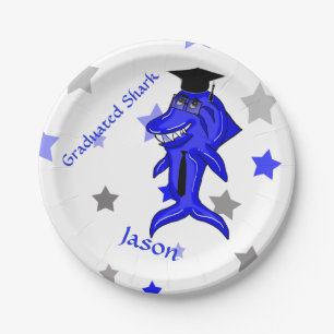 Assiettes En Carton Requin gradué
