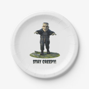 Assiettes En Carton Reste Déplaisant ! Le monstre de Frankenstein