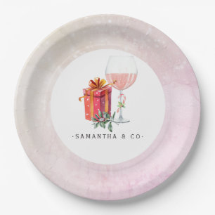 Assiettes En Carton Retro Movie fête de Noël