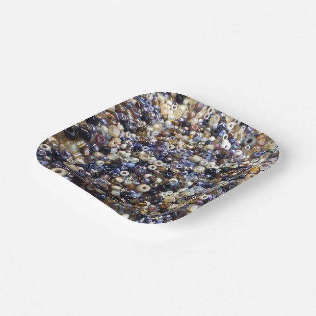 Assiettes En Carton Richesse Du Lissage Des Semences (Angulaire)