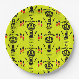 Assiettes En Carton Roi Charles III Coronation Street