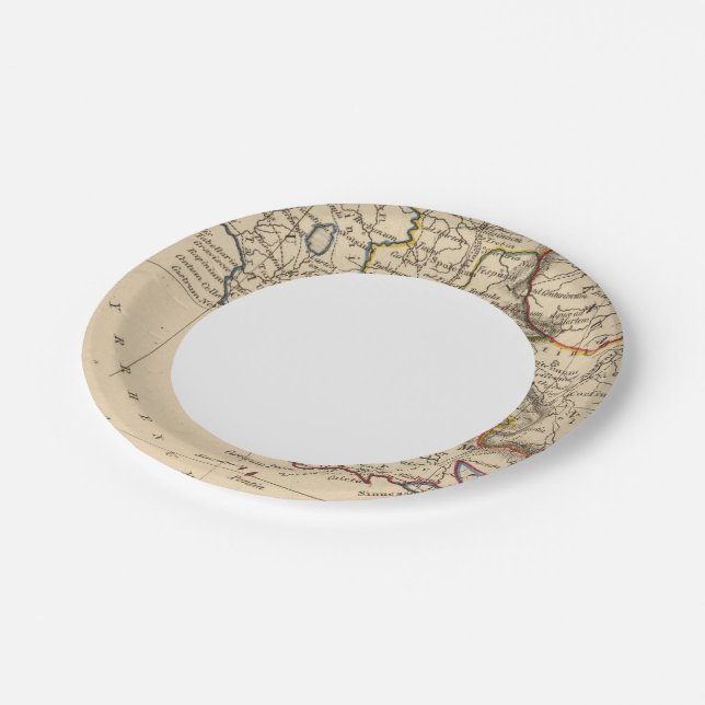 Assiettes En Carton Rome 3 (Angle)