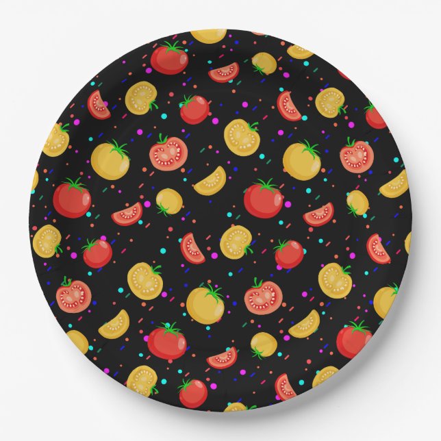 Assiettes En Carton Roms (Devant)