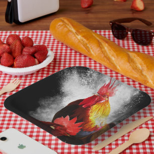 Assiettes En Carton Rooster