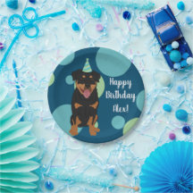 Rottweiler Anniversaire Personnalisable