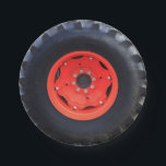 Assiettes En Carton Roue de tracteur agricole<br><div class="desc">Cette plaque en papier cool de tracteur de ferme comporte une photo étonnante de la roue sur les machines agricoles. Ajoutez votre propre message personnalisé pour que ce design soit le vôtre ! Photographie créée par la photographe primée Maria Jeffs.</div>