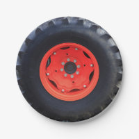 Roue de tracteur agricole