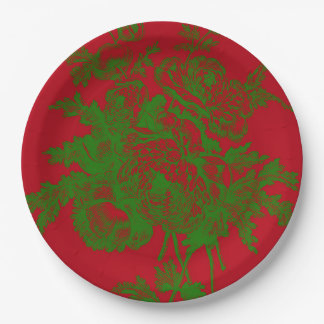 ASSIETTES EN CARTON ROUGE