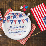 Assiettes En Carton Rouge, Blanc & Deux ! 4 juillet 2e anniversaire<br><div class="desc">Célébrez dans le style avec ces assiettes de papier tendance 2ème anniversaire. Le design est facile à personnaliser avec votre propre libellé et votre famille et vos amis seront ravis de voir ces fabuleuses assiettes de fête.</div>