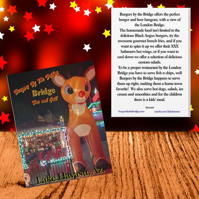 Assiettes En Carton Rudolph à Burgers By the Bridge (Créateur téléchargé)