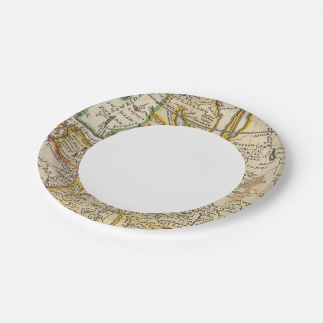 Assiettes En Carton Russie ou Moscou (Angle)