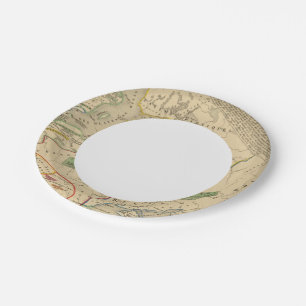 Assiettes En Carton Russie, Suède, Norvège