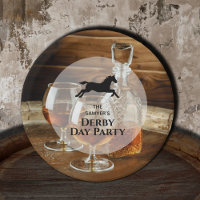 Rustic Bourbon Derby Horse Racing