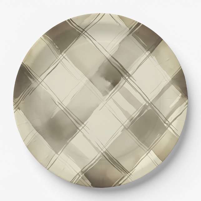 Assiettes En Carton Rustique frais hors du marché Fête des mariées de  (Devant)