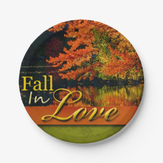 Assiettes En Carton Rustique Mariage Fall In Love Automne Photo Pittor