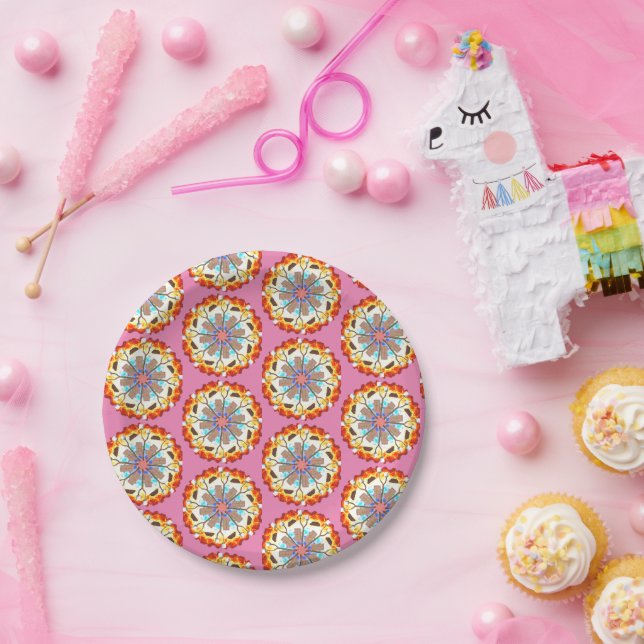 Assiettes En Carton S’mores Marshmallows Grillage (Fête)