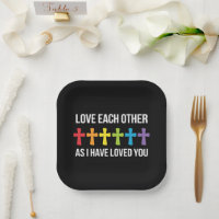 S'aimer les uns les autres Fierté gay LGBTQ Rainbo