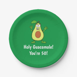 Assiettes En Carton Saint Guacamole Vous avez 50 plaques en papier Avo