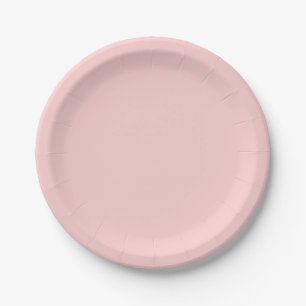 Assiettes En Carton Saint Valentin AMOUR rose vif rose poussiéreux