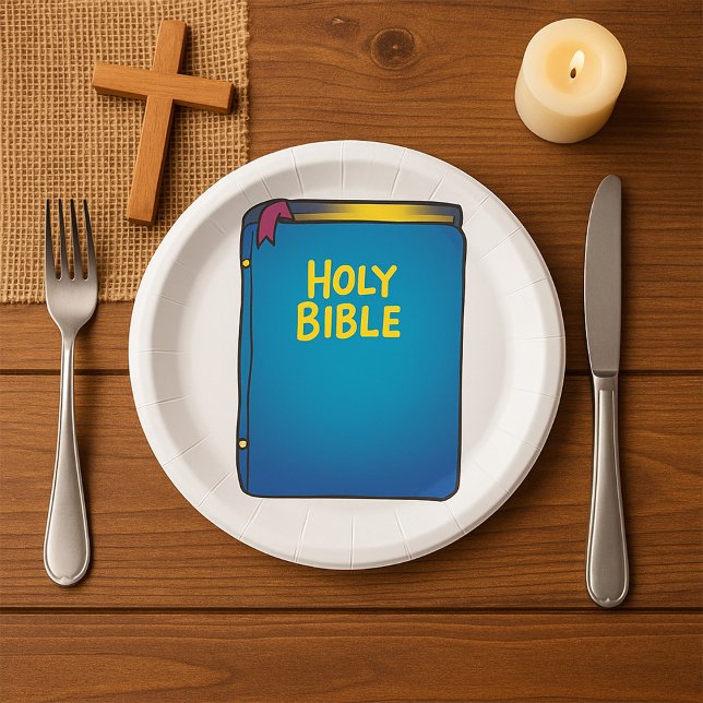 Assiettes En Carton Sainte Bible (Créateur téléchargé)