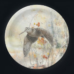 Assiettes En Carton Saison de chasse à la bécasse<br><div class="desc">Saison de chasse à la bécasse</div>