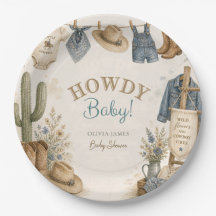 Salut bébé shower bébé désert western